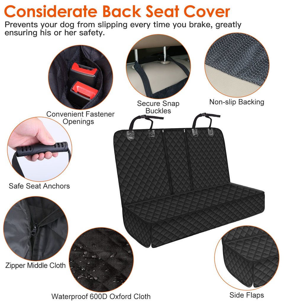 Housse banquette arrière chien imperméable