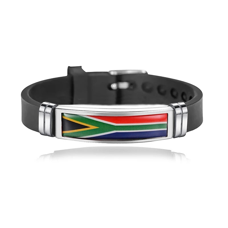Bracelet Drapeau National Réglable - Accessoire Style & Support
