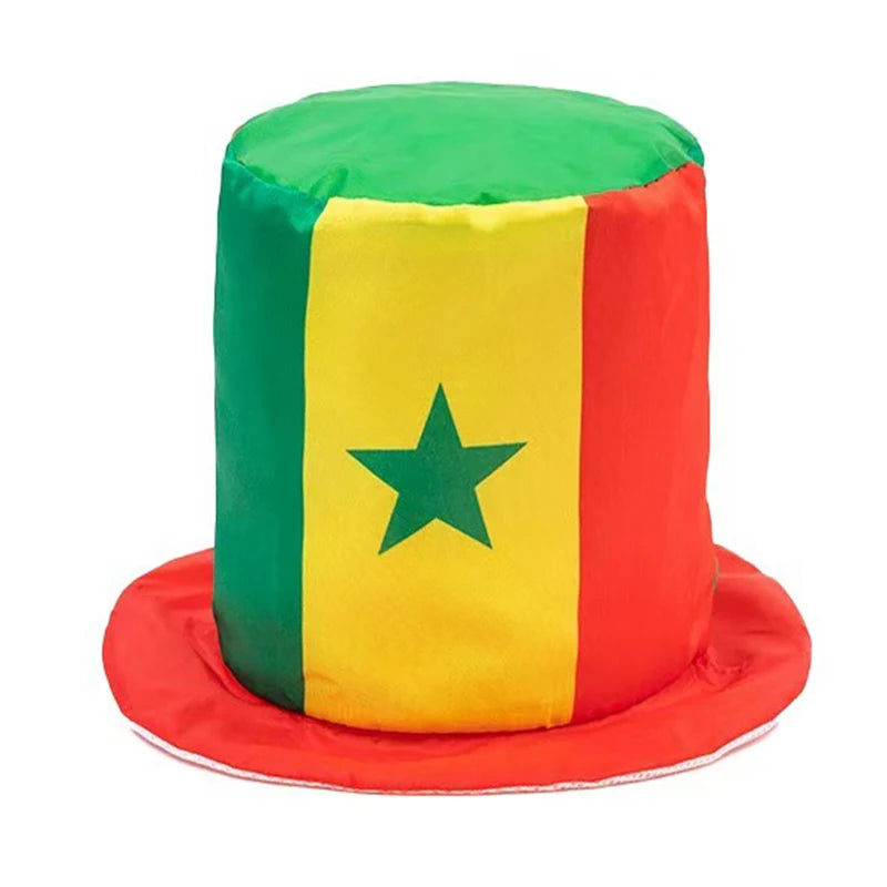 Chapeau Haut-de-Forme "Supporter Mondial" - Accessoire Coupe du Monde 2026
