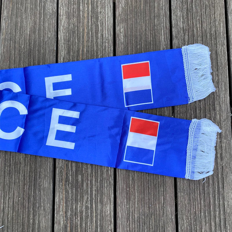 Écharpe Officielle Supporter France 2026 - Coupe du Monde