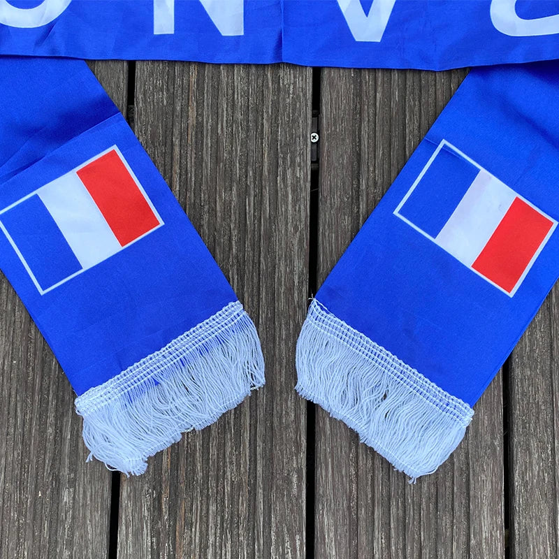 Écharpe Officielle Supporter France 2026 - Coupe du Monde