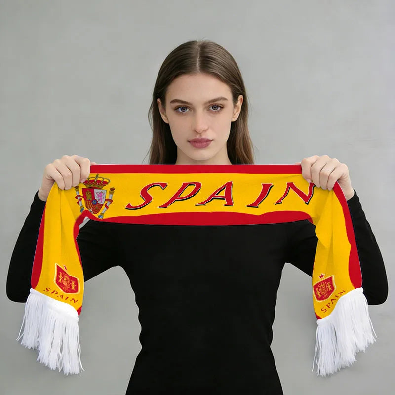 Écharpe de Supporter Coupe du Monde 2026 - Édition Spéciale Nations (France, Brésil, Argentine & Plus)