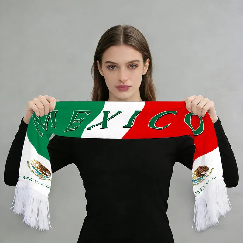 Écharpe de Supporter Coupe du Monde 2026 - Édition Spéciale Nations (France, Brésil, Argentine & Plus)