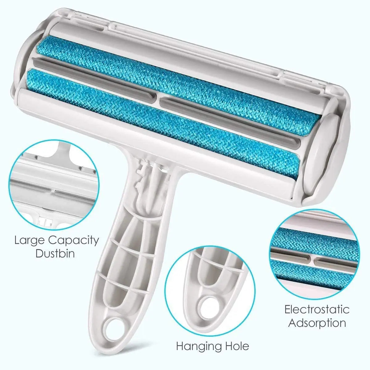 Brosse Anti-Poils Magique Réutilisable