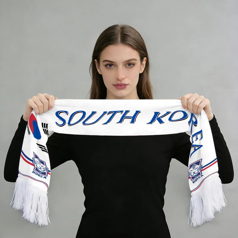 Écharpe de Supporter Coupe du Monde 2026 - Édition Spéciale Nations (France, Brésil, Argentine & Plus)